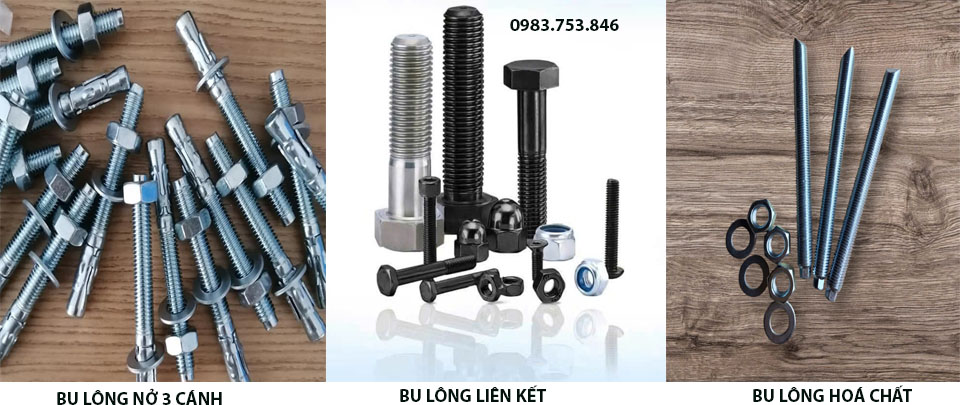 Các loại bu lông