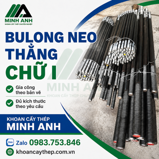 Bulong neo thẳng chữ I