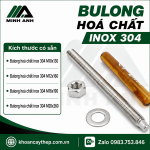 Bulong hoá chất inox 304