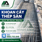 Khoan cấy thép sàn
