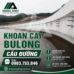 Khoan cấy bulong cầu đường