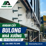 Khoan cấy bulong nhà xưởng