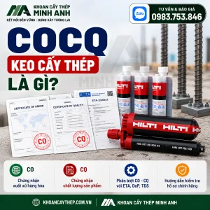 CO-CQ keo cấy thép là gì
